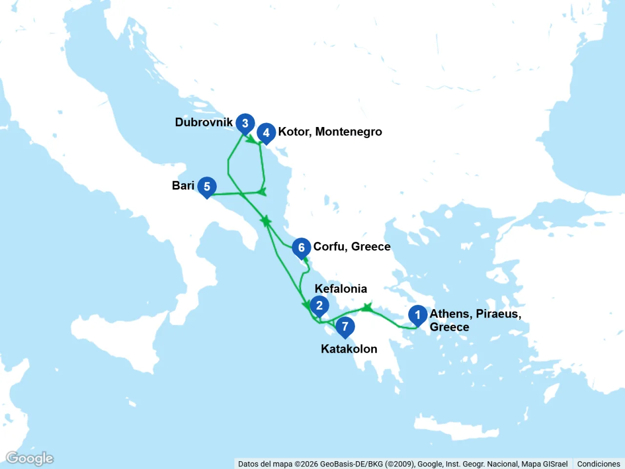 Croaziera individuala - Celestyal Journey - Mediterana din Atena (Piraeus) - 7 nopti